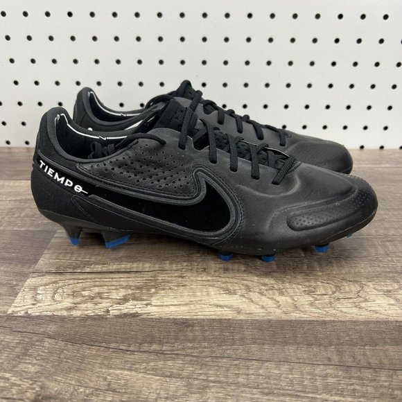 Nike Legend 9 Elite FG Black Blue Soccer Cleats Shoes CZ8482-001) Men\'s Size 8 main image 10